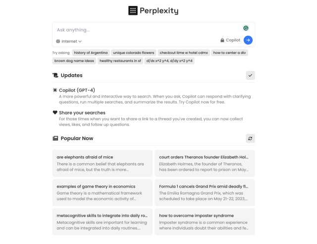 perplexity ai best apps