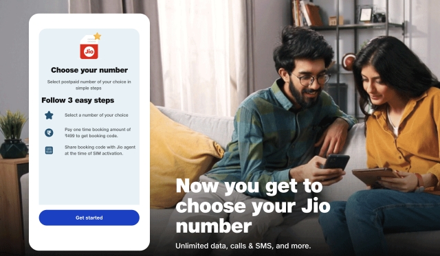 For Rs 499, Jio Now Lets You Select a Postpaid Number of Your Choice ...