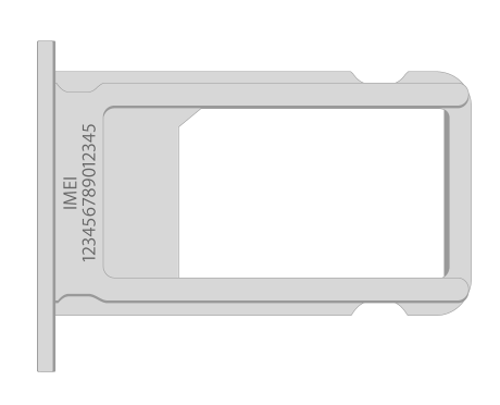 iPhone SIM tray