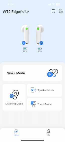 Timekettle Translator Earbuds app
