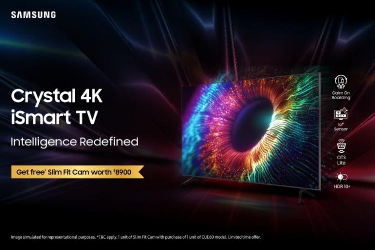 Samsung Crystal 4K iSmart TVs launched