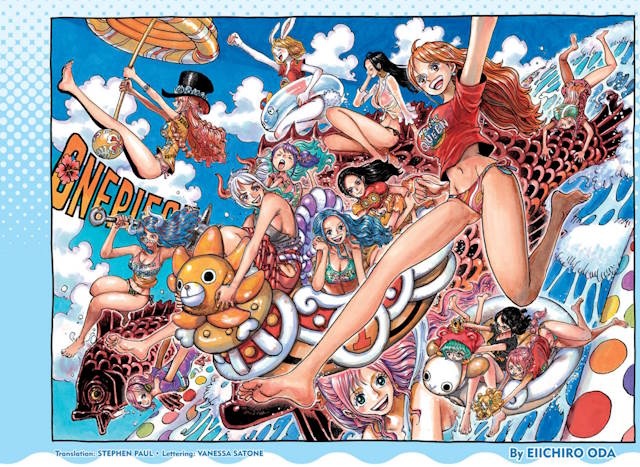 An image of Yamato with the other female characters in One Piece.