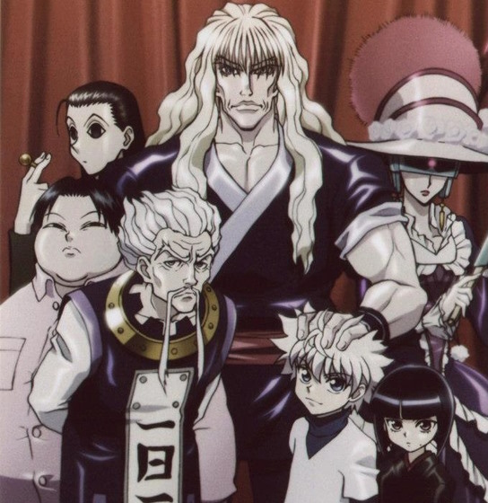 An image of Zoldyck Family arc.