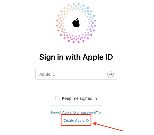 Cómo crear una ID de Apple en iCloud
