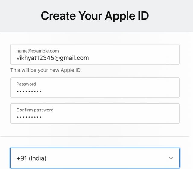 unable to create apple id at this moment