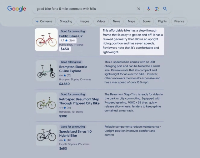 Shopping Just Got Easier on Google Generative AI Search