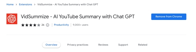 Summarize YouTube Videos Using a Chrome Extension