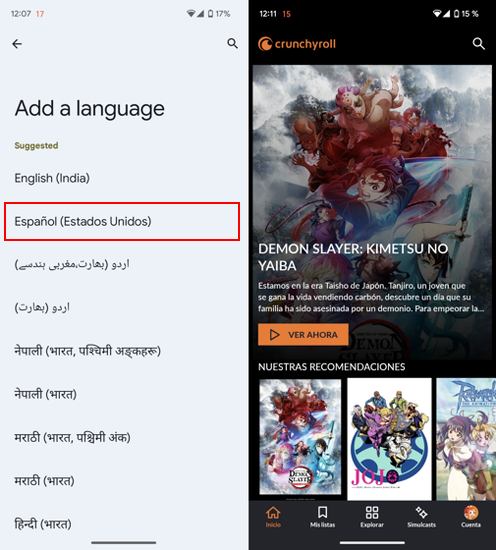 Crunchyroll::Appstore for Android