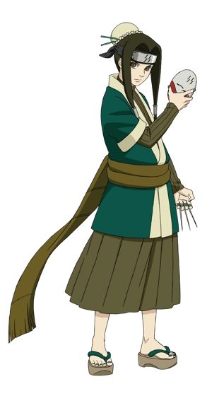 An image of Haku in Naruto.