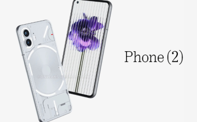 nothing phone leaked render on a gray background with official logo