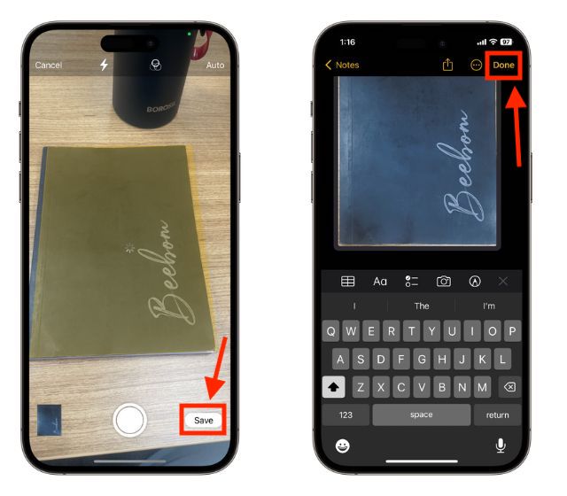 Como digitalizar documentos no iPhone ou iPad 12 Escanear documento no iPhone
