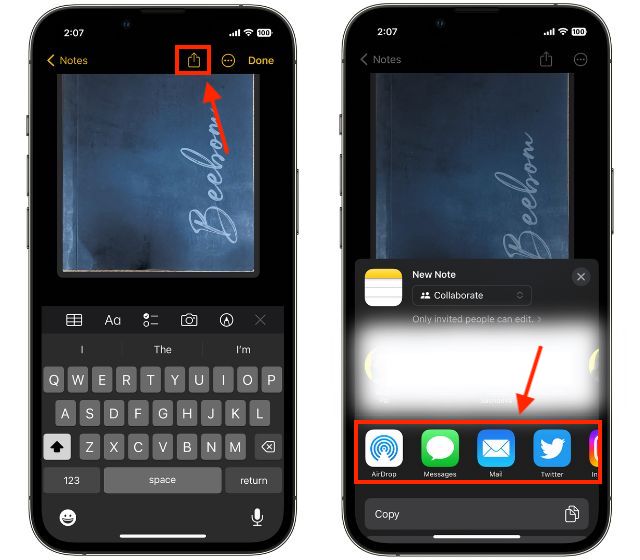 Como digitalizar documentos no iPhone ou iPad 21 Compartilhar documentos do iPhone