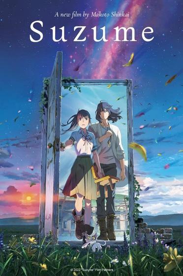 Descubra os Melhores Animes para Amantes de Gatos - Lista dos 12 Principais 10 Uma imagem de Suzume.