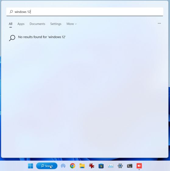 Windows Search In Windows 11 Without Bing Search