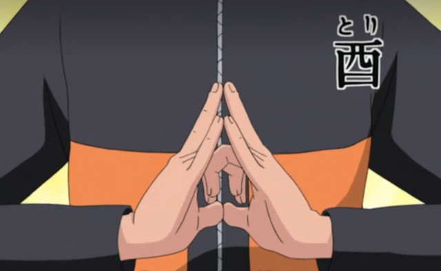 naruto hand signs for chidori