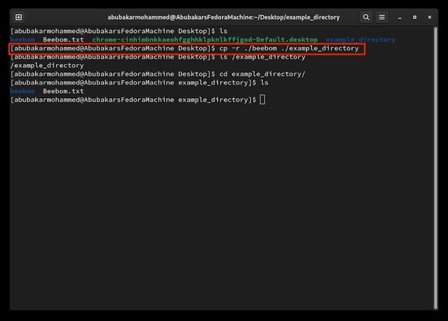 How To Copy Files In Linux (2 Ways) | Beebom