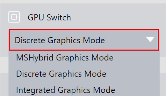 GPU Switch