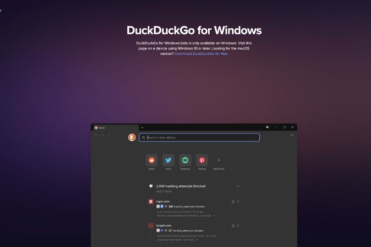 duckduckgo???windows