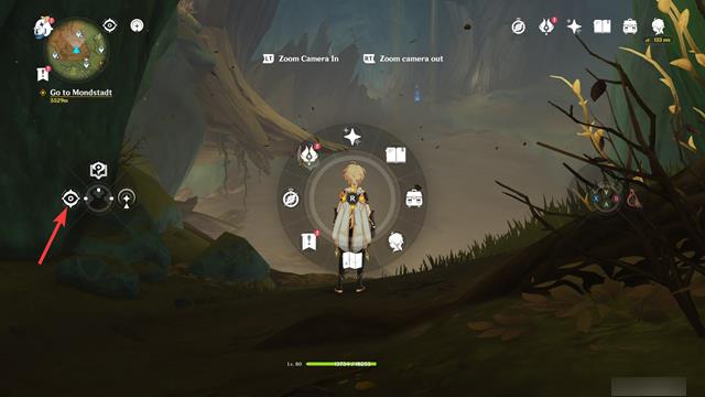 Como usar a Visão Elemental em Genshin Impact (2023) 4 controle e playstation