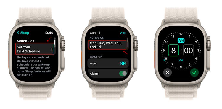 Enable Apple Watch Sleep Tracking