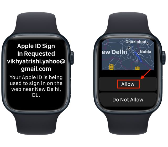 Gmail in apple outlet watch