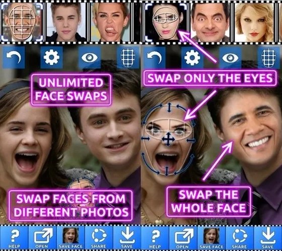 Face Swap Booth Interface