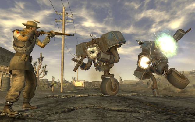 Một hình ảnh từ Fallout New Vegas cho danh sách trò chơi hơi nước tốt nhất của chúng tôi