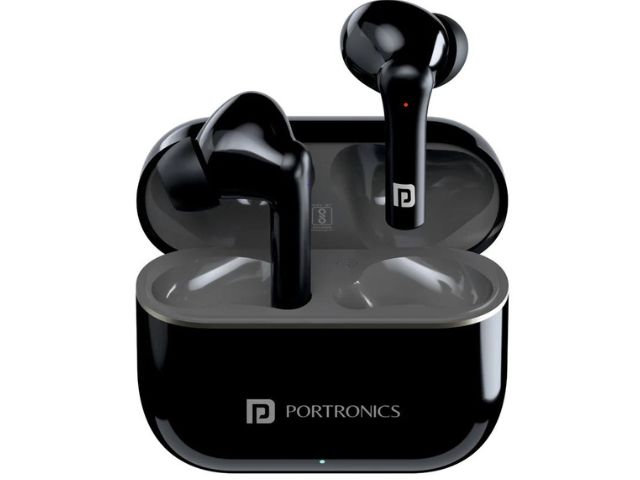 Portronics Harmonics Twins S6 in black