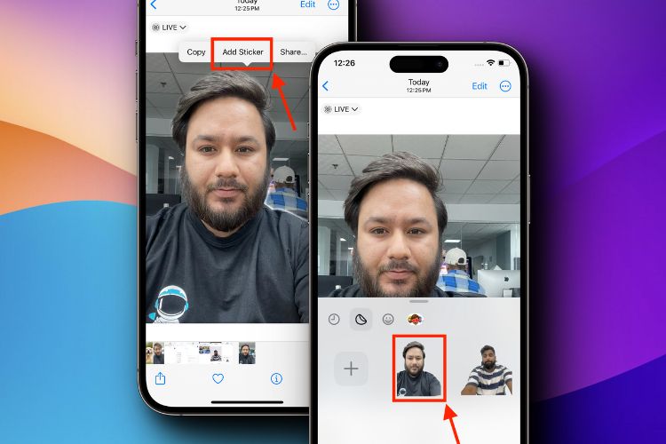 How to Add a Sticker to a Photo Ios 17  