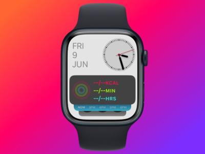 How to add widgets to apple watch