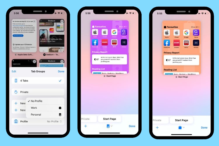 How to Create a Safari Profile on iPhone, iPad, and Mac | Beebom