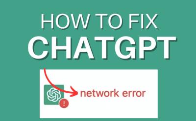 How to Fix ChatGPT Network Error (9 Methods)