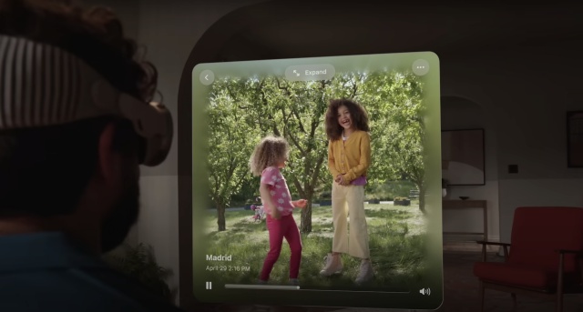 immersive spatial photos apple vision pro