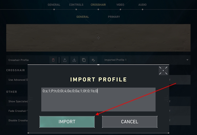 this is how to copy a crosshair in valorant 🫶🏻 i noticed a lot