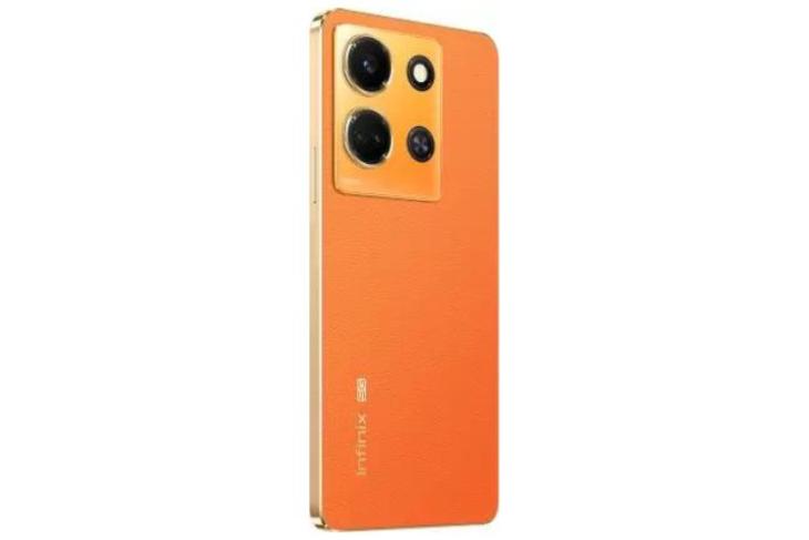 Infinix Note 30 5G in orange