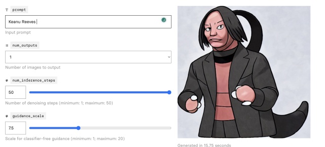 Text to pokemon ai tool