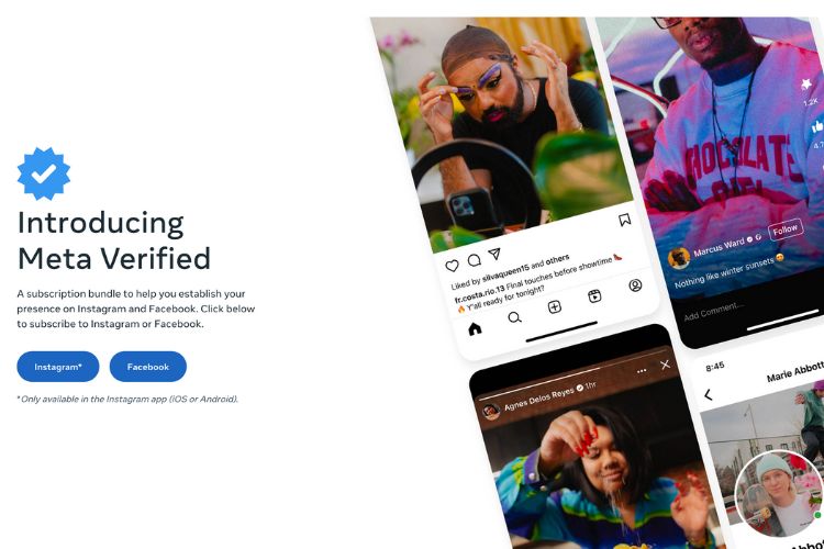 Subscribers will soon be able to get verified on Facebook and Instagram  with Meta Verified