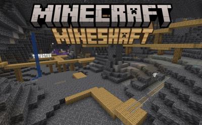 Mineshaft in Minecraft