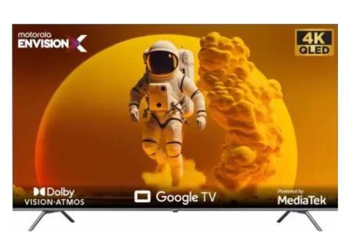 Motorola Envision X 4K QLED-Fernseher für unter 40.000 Rupien auf den Markt gebracht