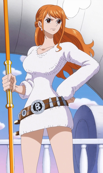 Nami after time-skip in One Piece