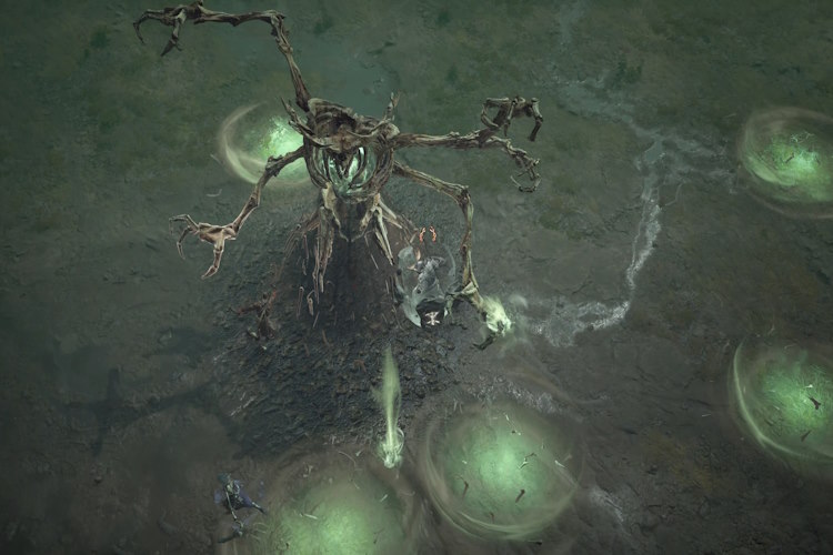 Official image of Diablo 4 Wandering Death world boss