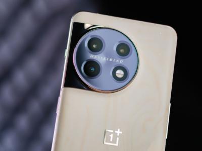 OnePlus 11 Marble Odyssey Edition showcased with a dark background with focus on the camera module