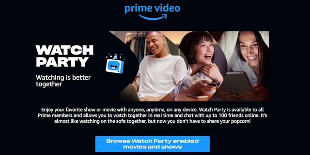 Do you need an Amazon Prime account to join a watch party on Amazon Prime  Video? - Quora