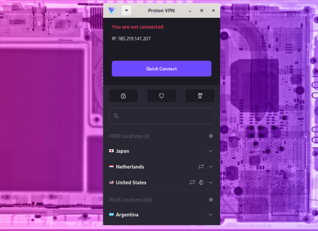 ProtonVPN for Linux