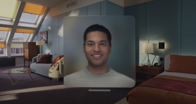 Rendered 3D Face apple vision pro best features