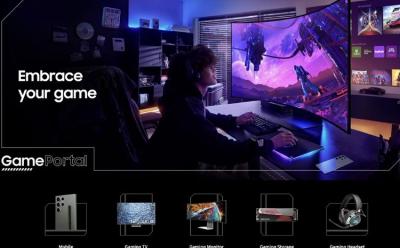Samsung Game Portal is depicted in this image