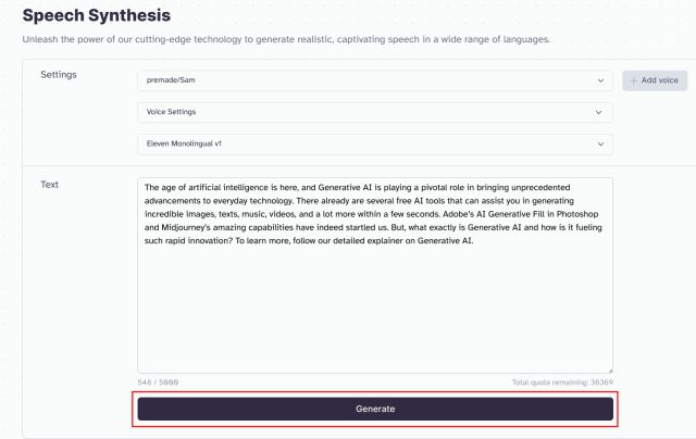 How To Use ElevenLabs AI To Clone Your Voice & Generate Natural Speech ...