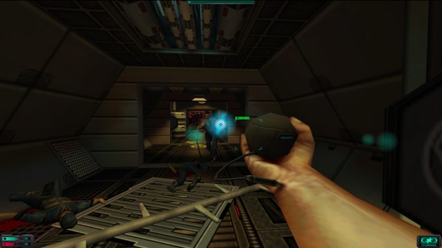 An official image from System Shock 2's steam page for our best games list.