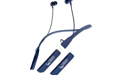 Ubon Cl-35 Neckband in blue color placed on a white background