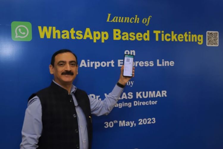 DMRC introduces WhatsApp-based ticketing service